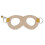 Artificial Leather Hamster Harness & Leash Set, Yellow, S/M/L 8