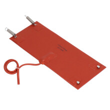 Sicherer Silikon-Heizmatte 24V, 300x120mm, 100W für Maschinen und Fahrzeuge
