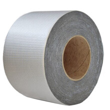Waterproof Tape, 2/4 Inch x 16/33 Feet Aluminum Foil with Butyl Rubber Adhesive for Window and Metal Roof Sealing