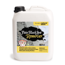 Patio Black Spot Remover 4 L for Natural Stone; Removes Black Spots, Green/Red Algae & Fungi; Restores Colour on Indian Sandstone & York Stone