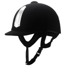 Riding Helmet for Men 54 cm, Breathable Soft Padded Hat with Adjustable Strap, Safety Anti-Collision Design