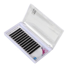 Falsche Wimpern 0,07C 10mm Verlängerung für Anfänger, 12 Reihen