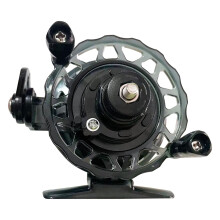 Portable Ice Fishing Reel Type 60 for Winter Fishing, Lightweight Tackle Tool, Easy to Use, Durable Design