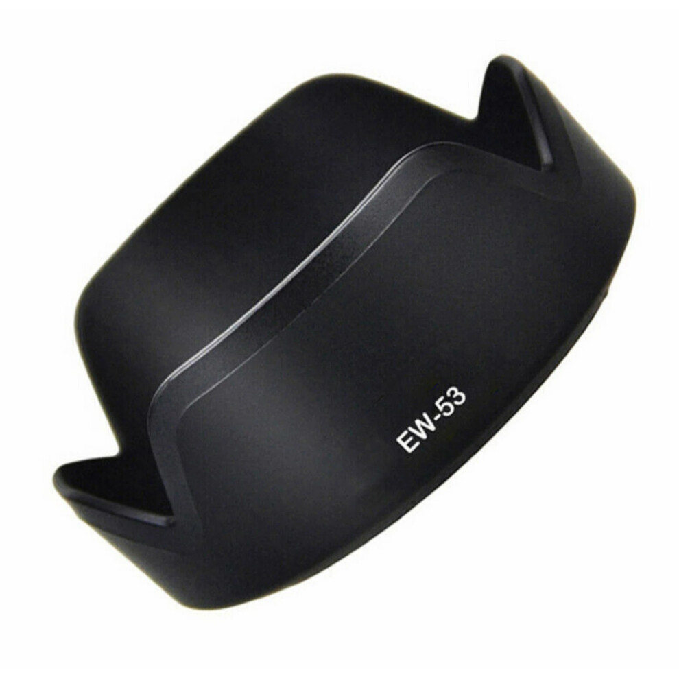 (2X) 1 To 2 Pcs New Ew-53 Lens Hood For Canon Eos M10 Ef-M 15-45 Mm F/3.5-6.3 Is Stm Light 4069369125799