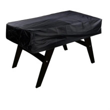 Foosball Table Cover, Dustproof Heavy Duty Outdoor Pool Table Cover 160x115x50cm Black Waterproof Protection
