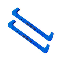 Ice Hockey Figure Skating Blade Covers, Adjustable Protective Covers for Figure Skating, Blue, Sports Protection, Universal Size
