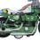 Mini Motorcycle Model Alloy High Simulation 14