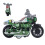 Mini Motorcycle Model Alloy High Simulation 9