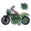 Mini Motorcycle Model Alloy High Simulation 10