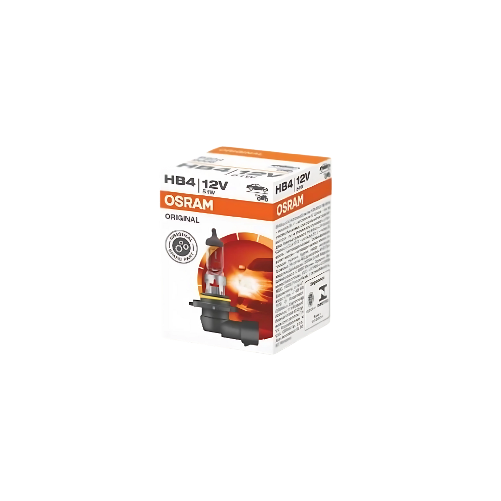 Osram 9006 HB4 12V 51W halogen headlamp bulb