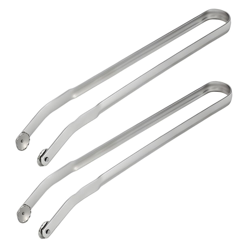 Stainless Steel Barbecue Tongs Set, Heavy-Duty Grill Clips, Kitchen Utensils for Grilling and Cooking, Oven Accessories-image-OPC-PJXTT8N-NEW