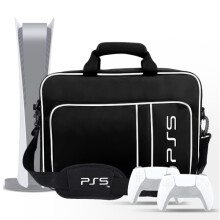 PS5 Storage Bag For PS5 Console and Controllers Accessories with Shoulder Strap