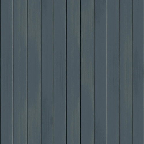 Arthouse Blue Panel Wallpaper Wooden Plank Effect Smooth Finish Feature Wall 1