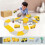 Construction Race Tracks for Kids Flexible 1
