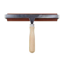 1/3 Inch Rubber Roller with Wooden Handle, Brayer Tool for Block Printing, Stamping, and Adhesive Application