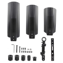 2 stuks MTB Fatbike spatborden - snelspanner voor en achter