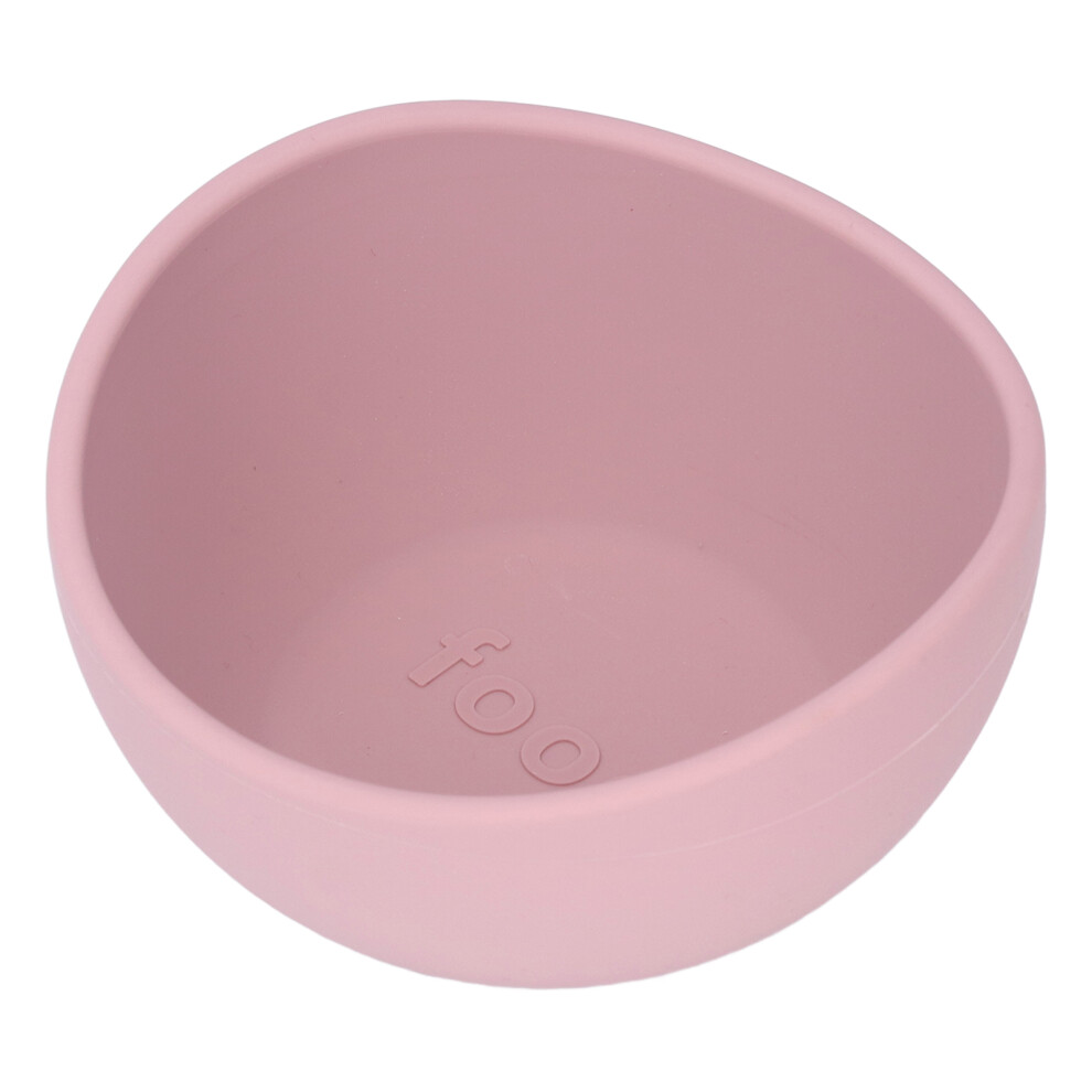 Baby Bowl Non Slip Suction Base Safe Sturdy Spill Fuchsia