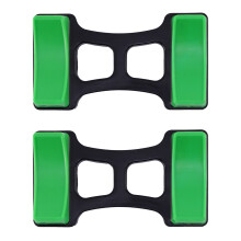 1Paar Grüner Dumbbell Ständer ABS Kunststoff Rutschfester Hantelhalter