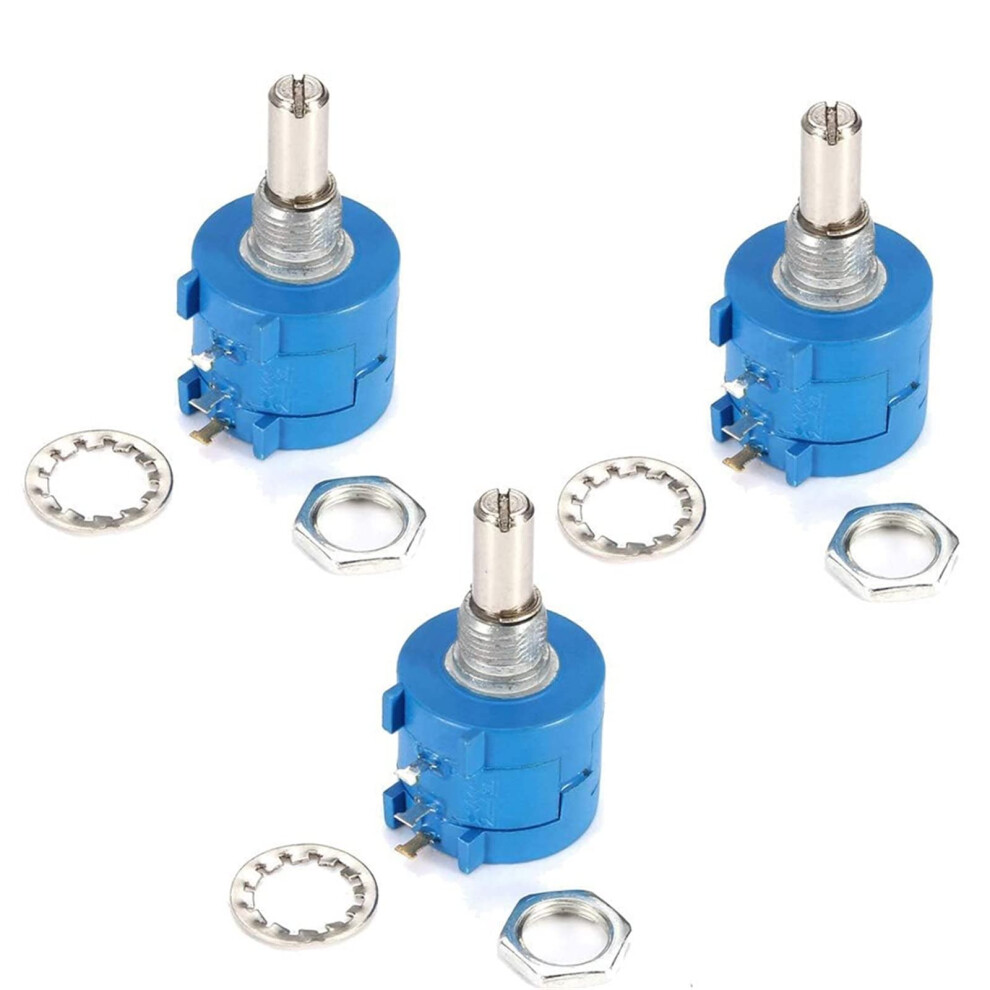 3590S Multiturn Potentiometer 10 Ring 2 Stã¼Cke 500 Ohm 1K Ohm 2K Ohm 5K Ohm 20K Ohm 50K Ohm 100K Ohm Adjustable Resistance 6482260955018