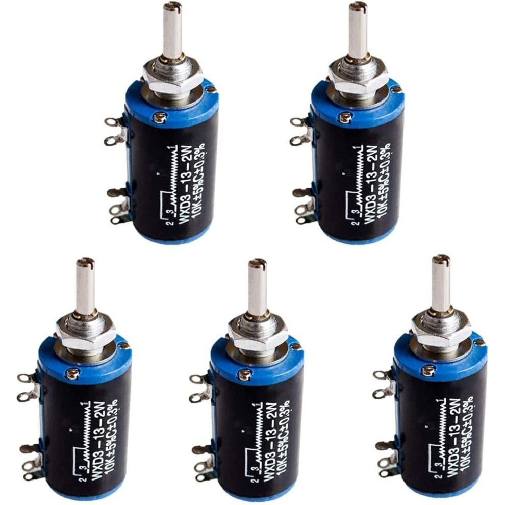 Schalter Encoder Wxd3-13-2W 10K Ohm Multi-Turn Potentiometer 100/220/470/680 Ohm Wirewound 1K 2.2K 4.7K 5.6K 6.8K 47K 100K 6447073956249