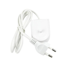 Chargeur de rechange compatible avec le kit de charge pour brosse à dents Philips (prise européenne) blanc