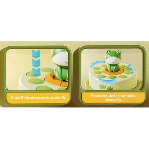 Παιδικό παιχνίδι Launch Frog Cartoon Flying Frog, Πιάσιμο Ανάπτυξης Αισθητηριακή Αλληλεπίδρ 1