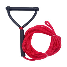Boat Surf Rope with Handle, 75ft Wake Surfing Tow Rope, Durable Floating Water Sports Rope in Bright Colors for Skiing and Wakeboarding