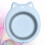 Portable Collapsible Cat-Shaped Washing Basin (Sky-Blue) 8