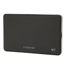 USB 3.0 2,5 Zoll HDD SSD Gehäuse Schwarz Externes SATA Festplattengehäuse