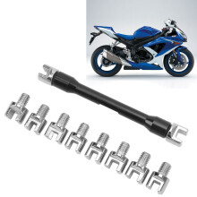 Motorrad Speichenschlüssel-Set mit 10 austauschbaren Spitzen, universell passend