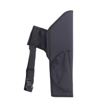 Lightweight Bow Accessories with Large Capacity Quiver and Adjustable Shoulder Strap for 13 Arrows, Black