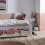 Noa and Nani Astrid Single Kids Sleigh Bed with Pullout Trundle in White 5