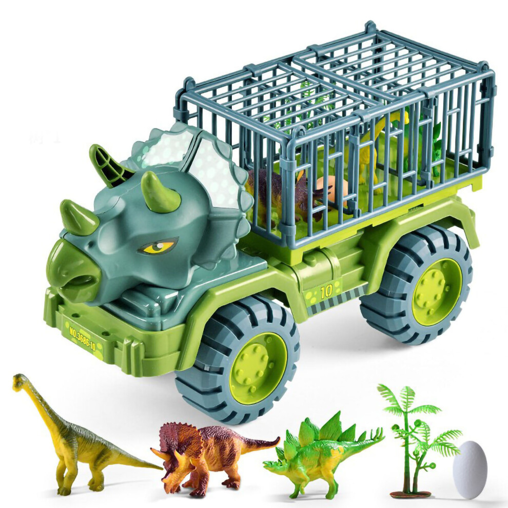 Dinosaur Toy Truck High Simulation Bright Colors-image-OPC-PJXVVY2-NEW