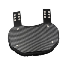 Sports Back Bone Plate High Impact Protection Shockproof Pads for Lower Back Rugby Gear for Teen Players, Adjustable Size, Durable Material