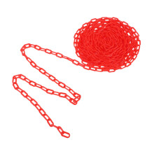 Warnkette Parkschranke Plastic Chain Barrier for Traffic Control - Red Delineator Post and Chain Fence 100m