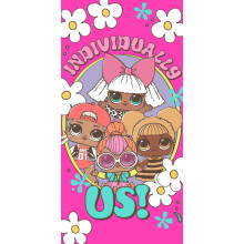 L.O.L. Surprise Bath Beach towel 140 x 70 cm 100% COTTON. LOL Dolls