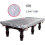 Outdoor Pool Table Cover Waterproof Dustproof 7/8/9 Foot Solid with Drawstring Silver 10ft Protection 5