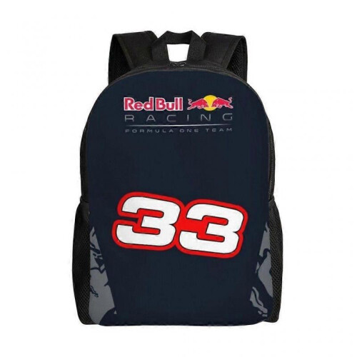 Red Bull School Bag Cartoon Backpack Fashion Boys Bag Student Schoolbag Travel Backpack-hjka254