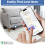 (4 Pack) ReFind Air Tracker for IOS (Apple Certified) 5