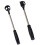 2Stk Schwarzer Edelstahl Picker Golfball Greifer Mit Teleskopgriff 5