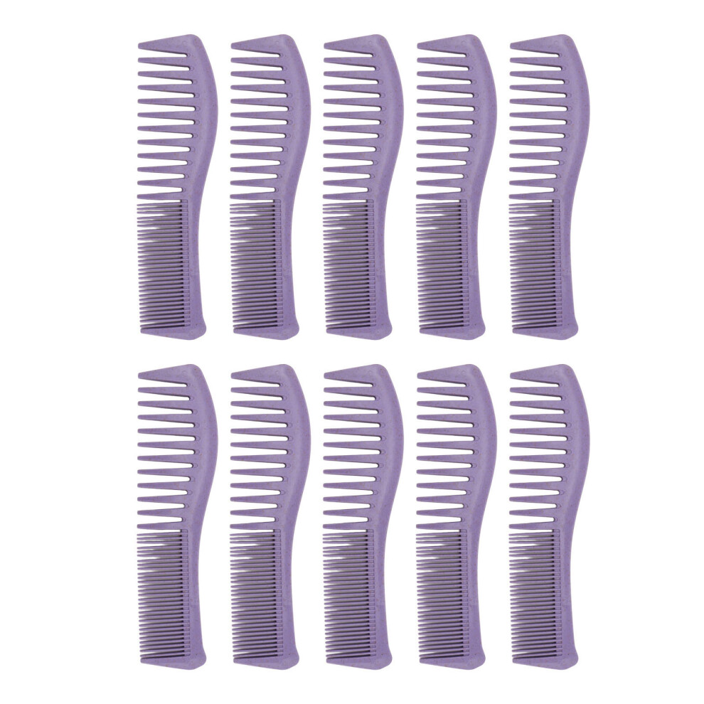 10 Pcs Hair Comb Fine and Wide Tooth Ergonomic
