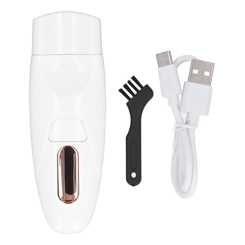 White Heated Eyelash Curler 3 Gear Temperature Control