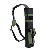 Lightweight Arrow Quiver for the Back, Adjustable Shoulder Straps, Pocket Design, Compatible with Backpacks and Arrows