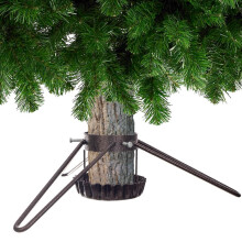 KADAX Weihnachtsbaumständer Metall Weihnachtsbaumständer mit Schale Kupfer 58cm