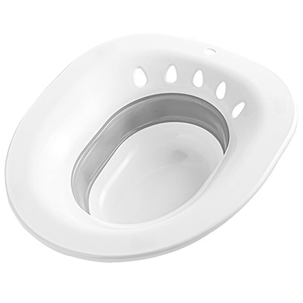 Foldable Portable Sitz Bath For Toilet Seat Postpartum Care Steam Sitz Bidet 50X40cm Plastic 6447073964626