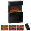 Homcom (Black) HOMCOM 1000W/2000W Electric Fire and Mantel with Remote & Timer 2