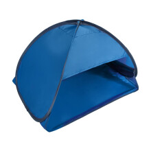 Tent Automatic Sun Protection Waterproof Fishing and Hiking Backpack, Foldable Outdoor Cabana Teepee, Blue 80x50x55cm