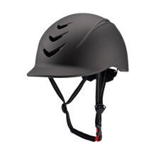 Equestrian Hat Dark Gray, Summer Riding Hat for Adults, Professional Horse Riding Equipment, Comfortable Fit