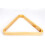 Triangle Billiard Ball Rack Solid Wood Pool Triangle 52.5mm 57.2mm Durable Heavy-Duty Triangle Rack for Pool Tables 2