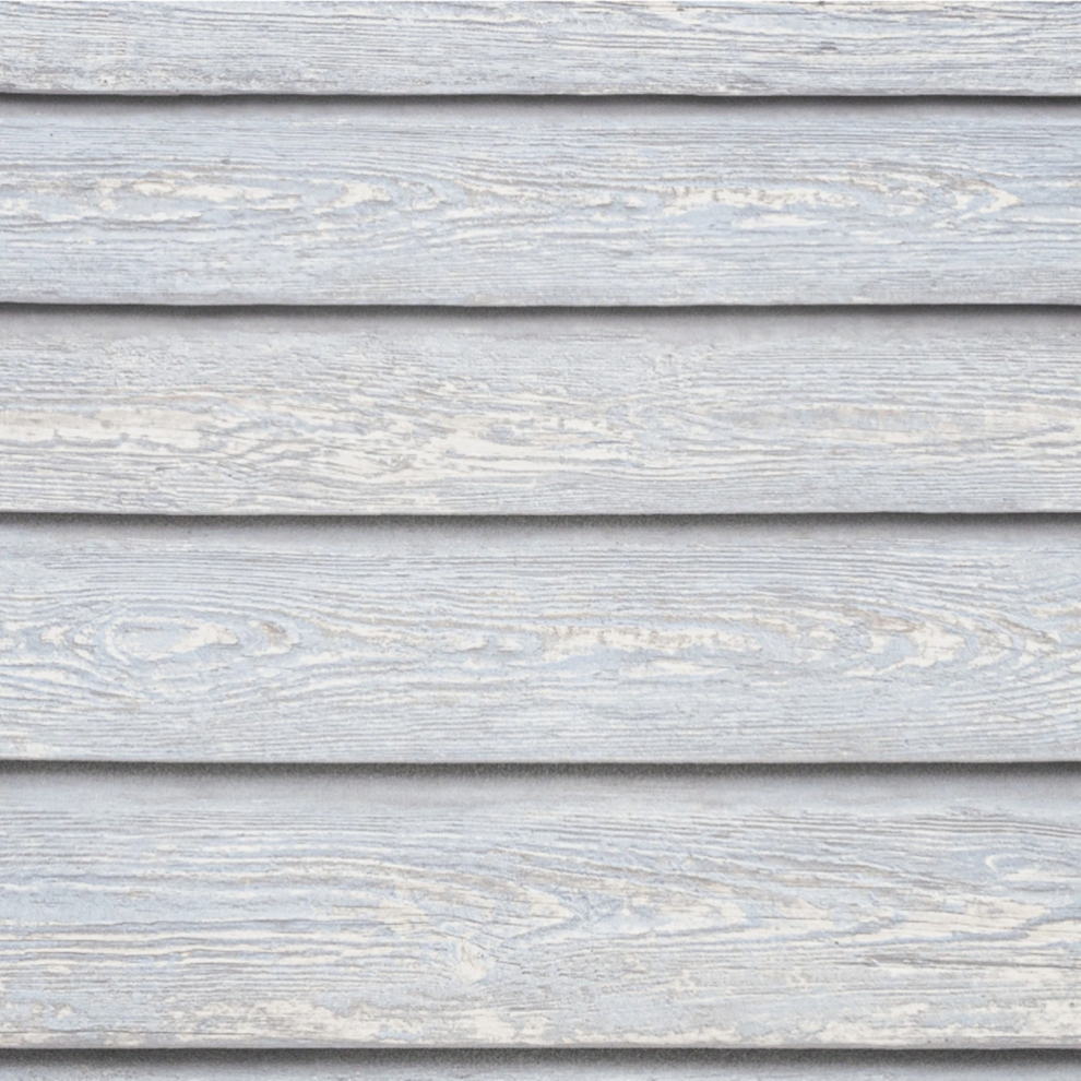 Blue Panel Effect Wallpaper Grey Textured Realistic Rustic Feature 5060729372609